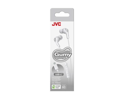 Слушалки in-ear JVC HA FR9UCWU, со микрофон, со кабел 1.2 m, бели