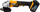 Prerëse këndi me bateri JCB 18V, set me 2 bateri 5.0Ah, 115mm