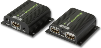 Extender HDMI Techly 100709, Full HD 1080p, deri 40 m, i zi