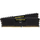RAM CORSAIR VENGEANCE LPX, 64GB DDR4 3200MHz, CL16, e zezë