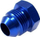 Tapë alumini TurboWorks AN12 Plug, për sisteme vaji dhe karburanti, blu