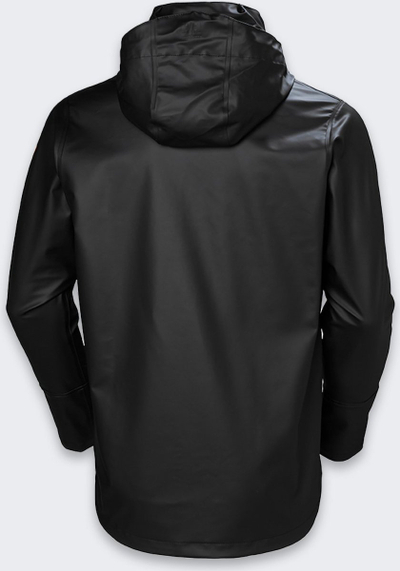 Јакна за дожд Helly Hansen Gale PU 70282, водоотпорна, со капаче, црна