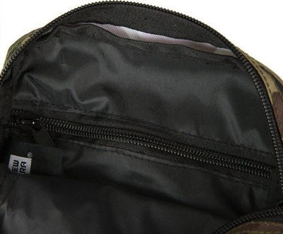 Çantë krahu New Era MLB Los Angeles Dodgers Side Bag 11942031, material poliester, me rrip që rregullohet, jeshile me kafe
