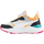 Патики PUMA за жени, синтетички и текстилен материјал, бели со црни детали