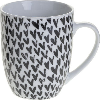 Filxhan çaji AMOR me infuzor, porcelan, 360 ml, i bardhë