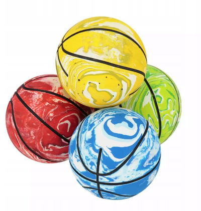 Top lodër MEGA CREATIVE Bouncing Ball Basketball, 6cm, portokalli