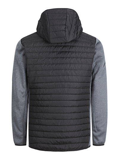 Xhaketë Jack&Jones JJEMULTI 12182242 Black/Grey Melange