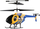 Helikopter RC Amewi MD500E CX, 2.4GHz, RtF, blu me të verdhë