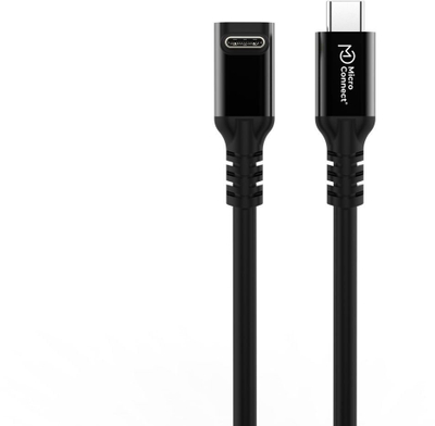 Kabllo USB C Microconnect 3.2 Gen 2x2 Premium për të dhëna, e zezë