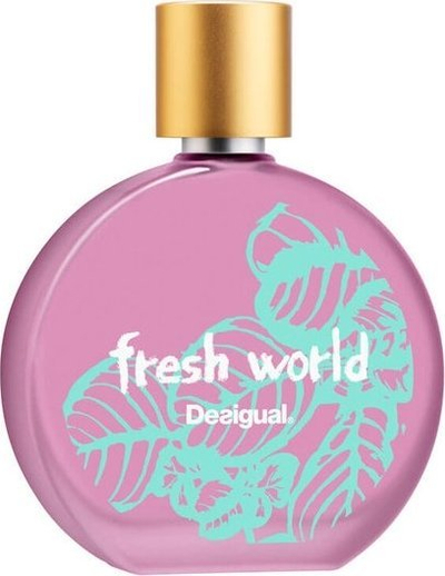 Parfum Desigual Fresh World EDT për gra, 100ml, aromë orientale lulesore