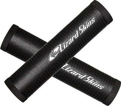 Doreza timoni Lizard Skins DSP, 32.3mm, me thithje më të fortë të goditjeve, të zeza