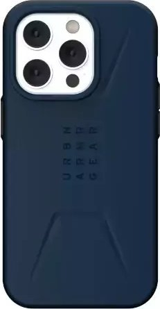 Futrollë UAG Civilian për iPhone 14 Pro, 6.1", me magnet MagSafe, blu