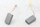 Furça karboni DEDRA Electrograhite, set 2 copë, gri
