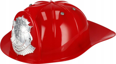 Set lodër zjarrfikësi Mega Creative 524917, me helmetë dhe gjëra shoqëruese, i kuq