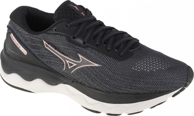 Këpucë vrapimi Mizuno Wave Skyrise 3, për goca, Airmesh, të zeza