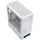 Kuti gaming MODECOM Volcano AQ500, MIDI Tower, ARGB, e bardhë