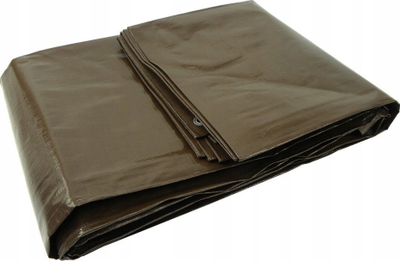 Mbulesë najloni Tarpaulin GEKO PE, 6x12 m, nuk e kap uji, jeshile