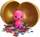 Kukull Barbie Color Reveal Glitter Hair Swaps, 25 surpriza, 10 copa flokësh, blu me shkëlqim