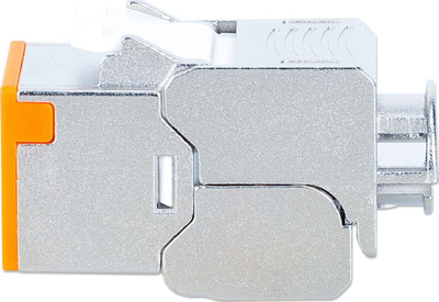 Modul keystone Intellinet 791328, RJ45 Cat6a 10G, STP, i argjendtë