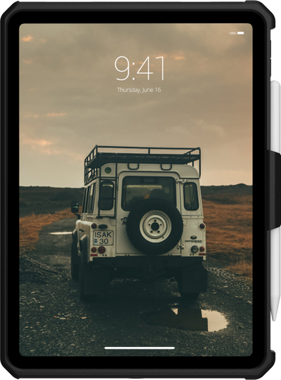 Mbulesë tablet Urban Armor Gear Scout, 10.9", për iPad gjenerata e 10, e zezë