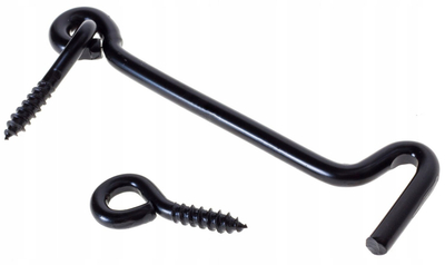 Grep mbyllës për derë ZHK60, 6 cm, metal, i zi
