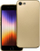 Mbrojtëse telefoni për iPhone 7, metallic TPU, sateni, ngjyrë gold