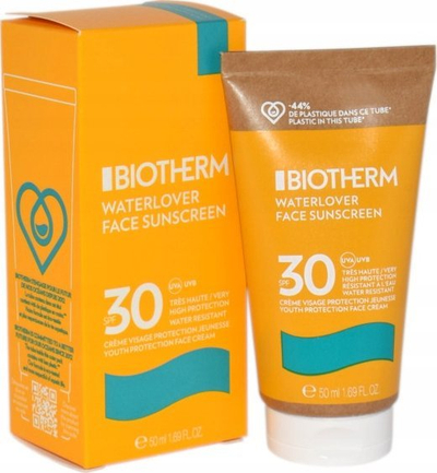 Krem dielli për fytyrë Biotherm Waterlover, SPF30, 50ml, pa ngjyrë