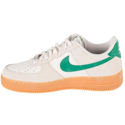 Atlete Nike Air Force 1 07 LV8 M FQ8714-001, lëkurë, të bardha me bezhë