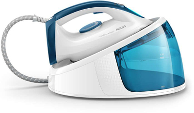 Hekur për hekurosje Philips FastCare Compact GC6709/20, i bardhë/kaltërt