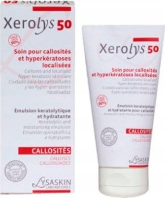 Krem trupi ACM Xerolys 50, emulsion hidratues, 40ml, i bardhë