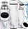 Termos Noveen TB2319 Marble LED (Spr009155), 450 ml, i bardhë