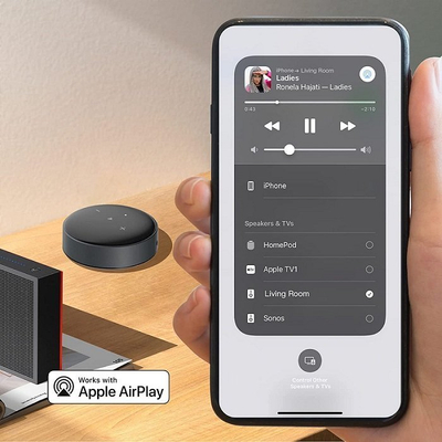 Network player për muzikë WiiM Mini, Hi-Res, WiFi, i zi