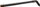 Shtyllë ujitëse Fiskars Adjustable Spraying Lance FS1052185, 64 cm, SoftGrip, portokalli