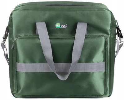 Çantë termike Promis ICE BOX TL30, 30L, për plazh dhe piknik, jeshile