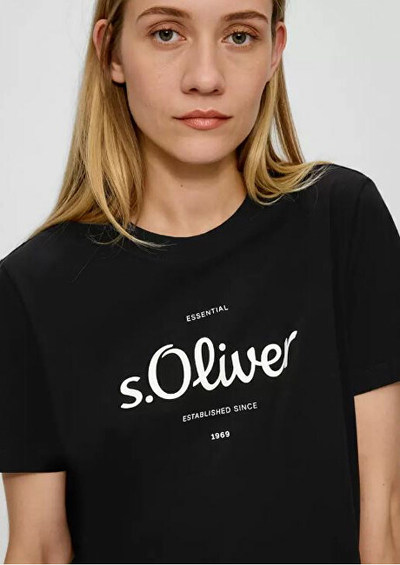 Bluzë për femra S.Oliver, e zezë