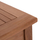 Tavolinë bar kopshti HomeMarkt Cranston HM18111, dru teak, 120x60x105 cm, ngjyrë natyrale