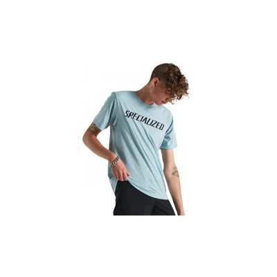 Maice Wordmark Tee Ss Men Arctblu M 64622-3603
