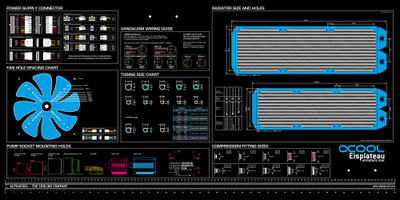 Работна антистатичка подлога Alphacool Eisplateau, 120x60 cm, гумен и текстилен материјал, црна