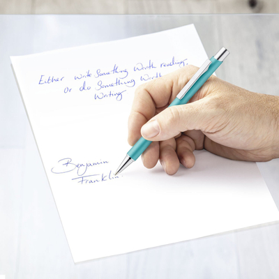 Stilolaps me buton Staedtler Elance 421 45, majë 1.0mm, ngjyrë blu Pacific