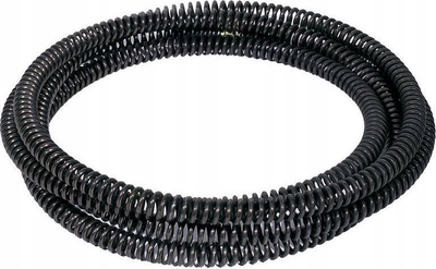 Spiral për pastrim gypash Rems 171200, 16 mm, 2.3 m, i zi