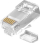 Konektor rrjeti Lanview LVN125416, RJ45, për kabllo Cat6a UTP, transparent