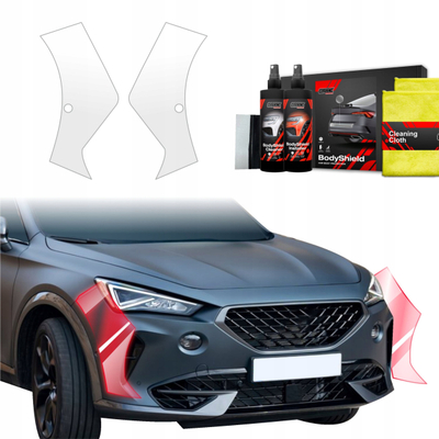 Folie mbrojtëse bumper GrizzProtector 2in1, për Cupra Formentor 2020-2024, transparente