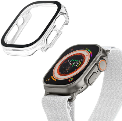 Mbulesë LAUT Shield për Apple Watch, xham transparent, polikarbonat, transparente