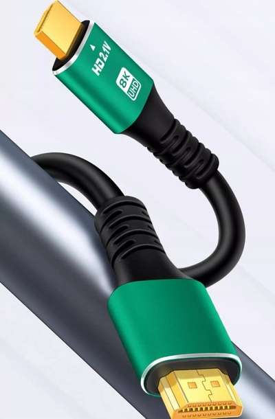 Kabllo HDMI Bounn 2.1, 3m, 48 Gb/s, e zezë