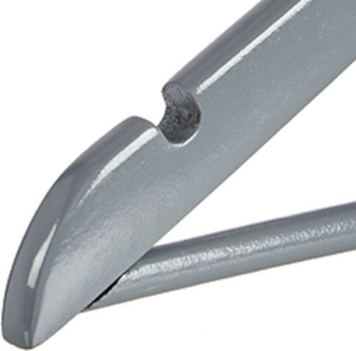 Varëse rrobash druri Grey, set 3 copë, gri