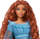 Kukull Disney Sirena e Vogël Ariel Fashion Doll, që lëviz, me fustan blu