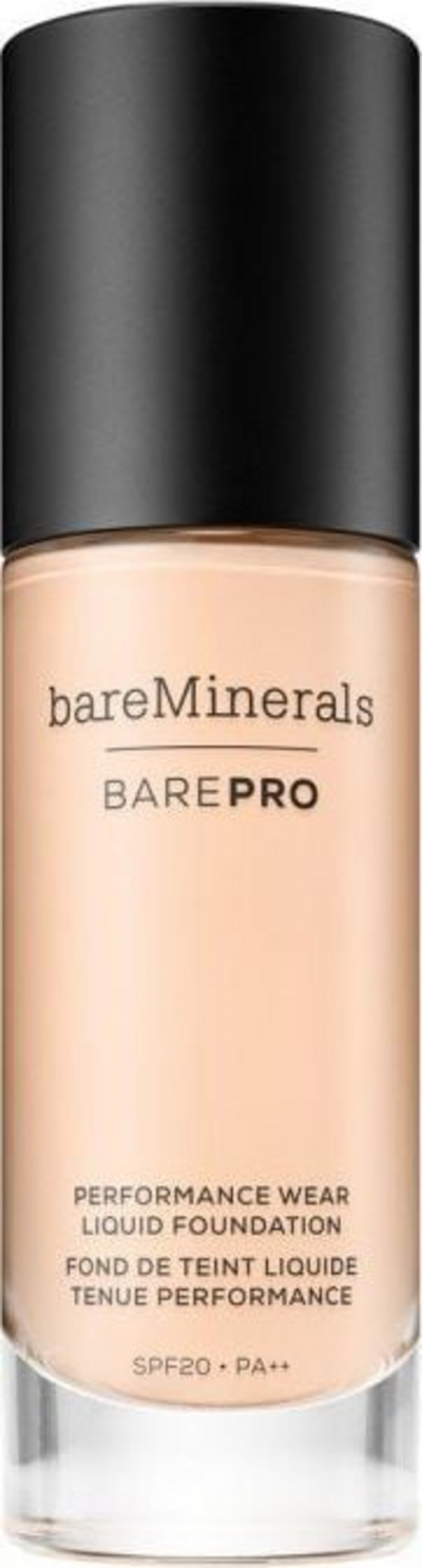 Krem pudër BareMinerals Bare Pro Performance Wear, SPF20, 01 Fair, 30 ml