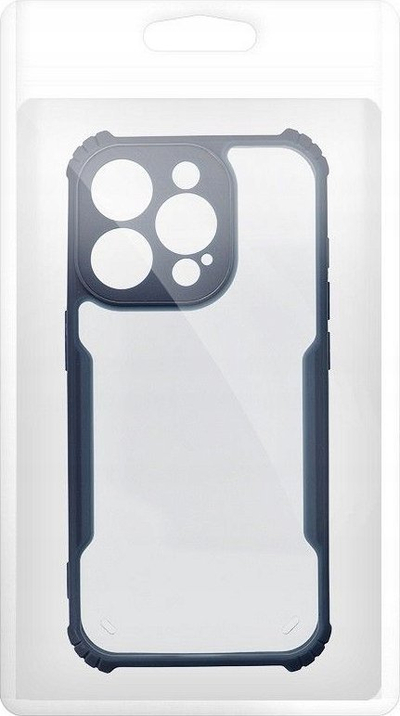 Kapak telefoni Anti-Drop për Xiaomi Redmi 12 4G / 5G, me kënde të forcuara, transparent, blu