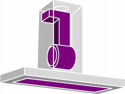 Aspirator kuzhine Gorenje BHI611ES, 370 m³/h, inox