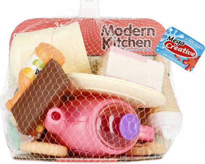 Set kuzhine për fëmijë Mega Creative 511357, lodër imituese, rozë